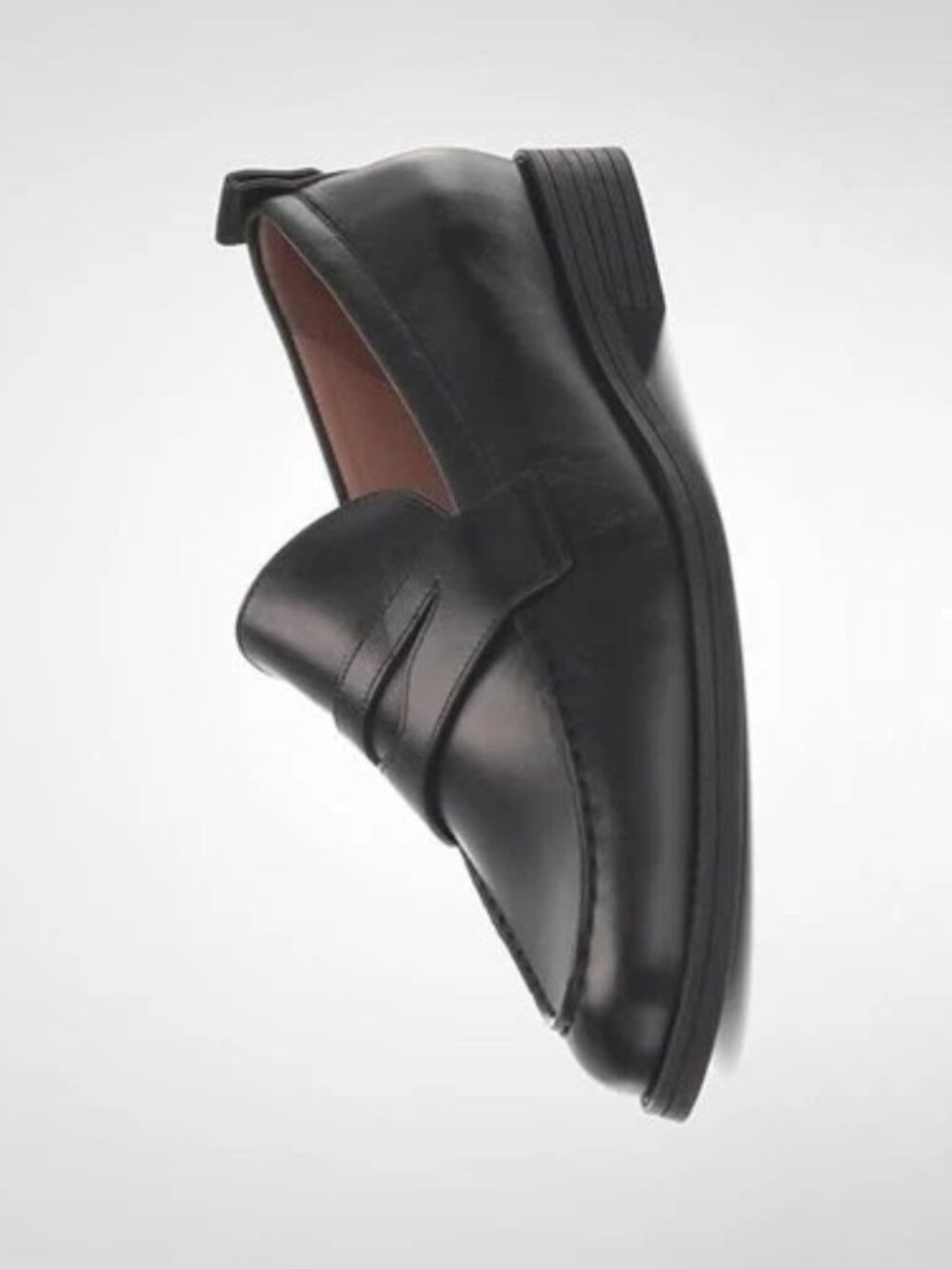 NEW Cole Haan Stassi Penny Loafer Women’s Size 6.5 B Black Leather W28188